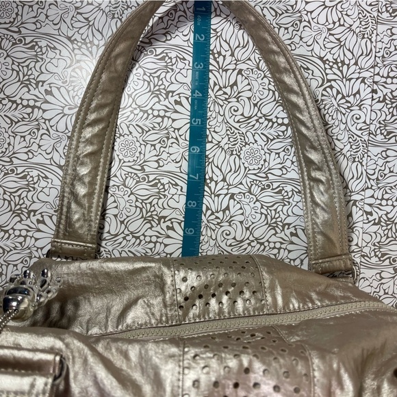 Kipling Large Duffle Bag Nylon Travel Gym Weekender tons of pockets - Picture 12 of 13